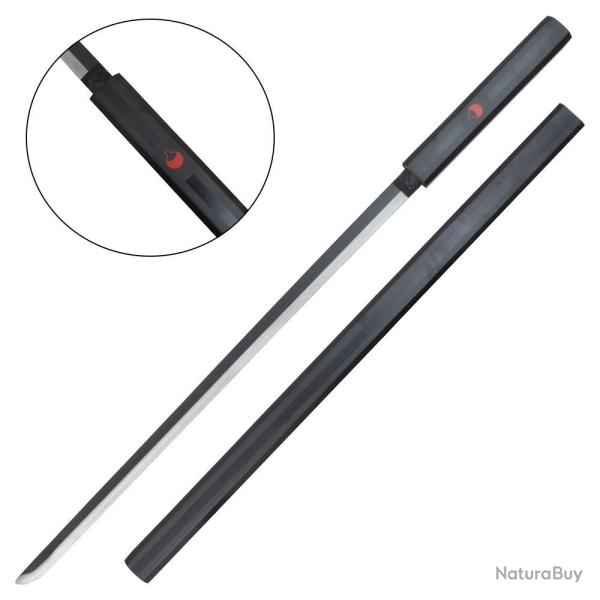 KATANA DECO LAME ACIER NARUTO SASUKE UCHIHA NOIR