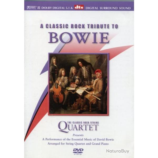 DVD DAVID BOWIE THE CLASSIC ROCK STRING   *QUARTTET* NEUF de collection Anne 2003