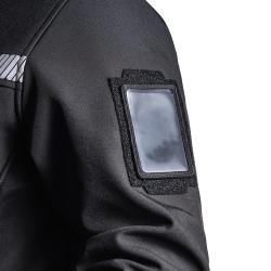 Porte-carte velcro S&Eacute;CU-ONE noir