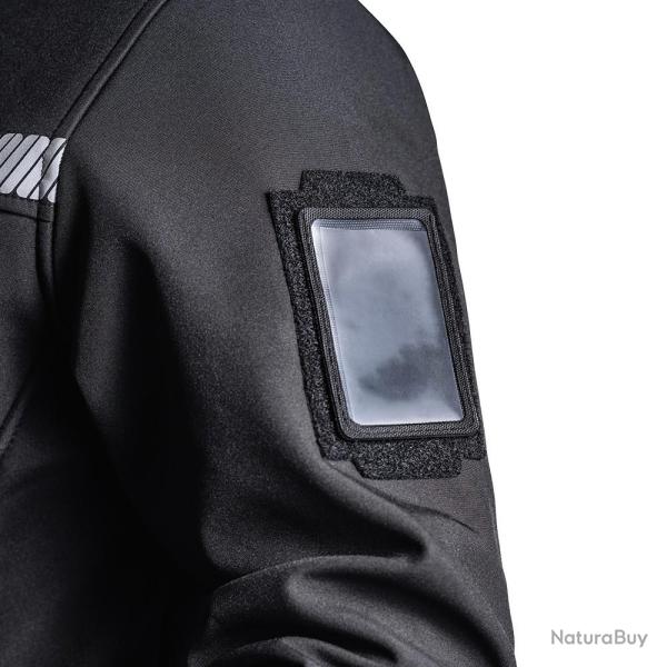 Porte-carte velcro S�CU-ONE noir