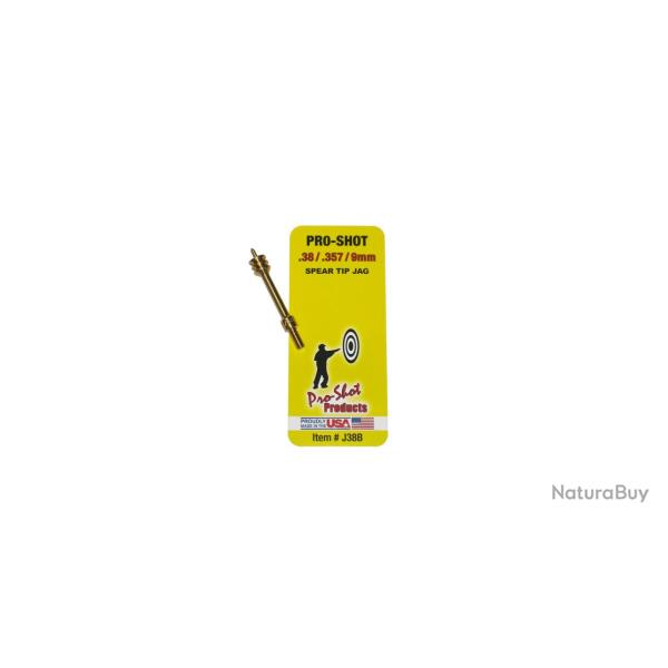 POUSSE CHIFFON CR�NEL� PRO-SHOT POUR CALIBRE .38 .357 9MM