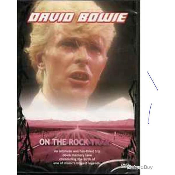 DVD DAVID BOWIE 2006  ON THE ROCK TRAIL 54 MINUTES