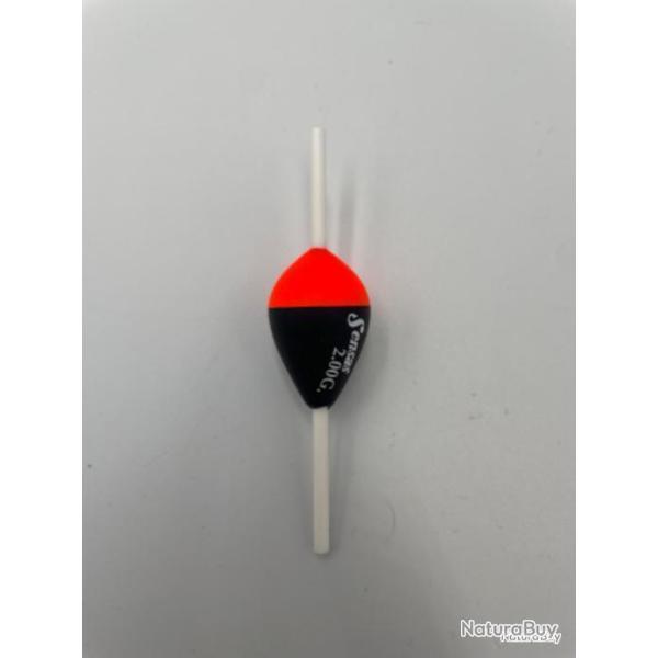 Bouchons sensas 2g fluorescent orange