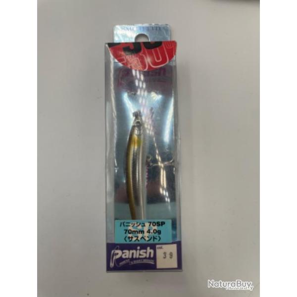 Leurre Panish panicky shaky minnowSmith ltd 70mm 4g