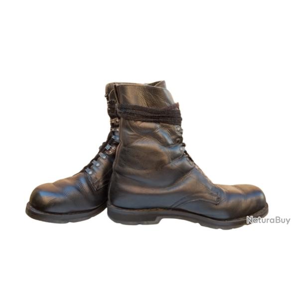 Rangers en cuir Arm�e Allemande Pointure 45 fran�aises