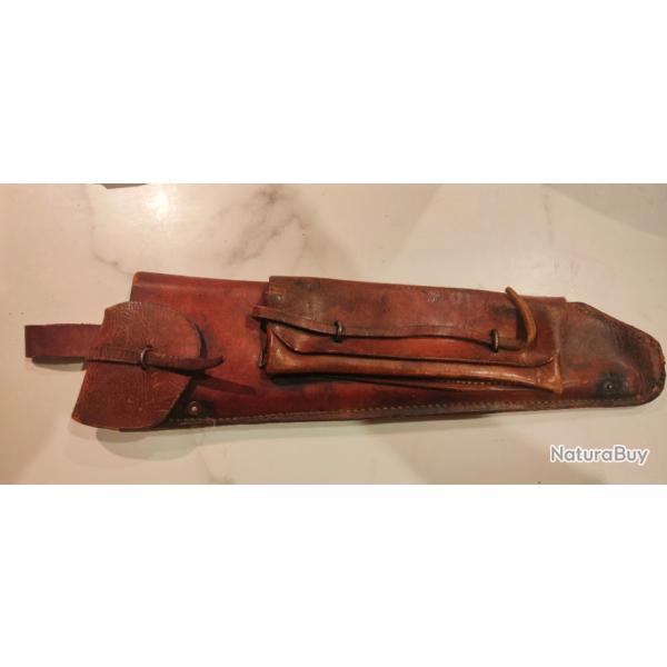 �tui de scie r�glementaire, arm�e fran�aise WW2. Mod�le 1938.