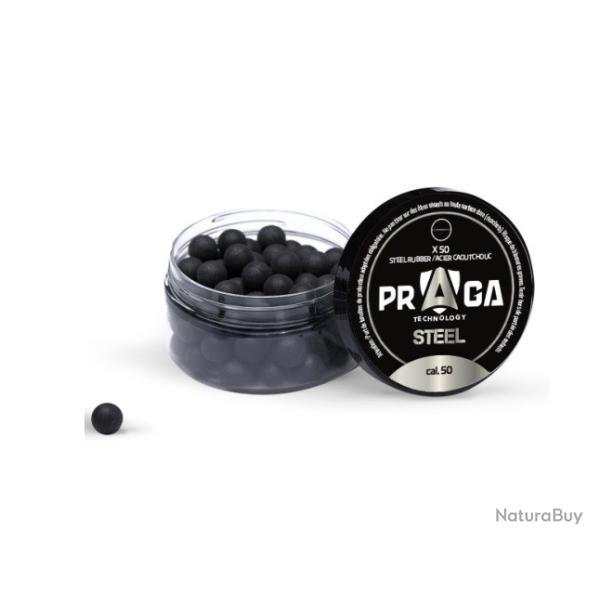 50 Billes caoutchouc coeur m�tal cal .50 | Praga (0000 4886)