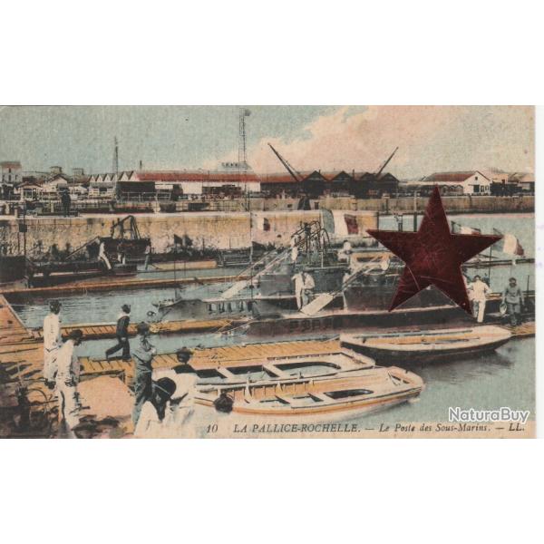CPA - Marine Militaire Fran�aise- LA PALLICE-ROCHELLE-Le Poste des Sous-Marins N�625