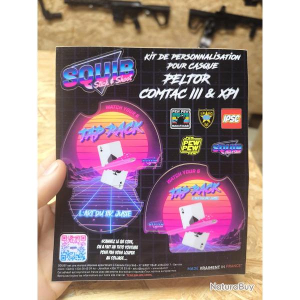 KIT PERSONNALISATION CASQUE DE PROTECTION