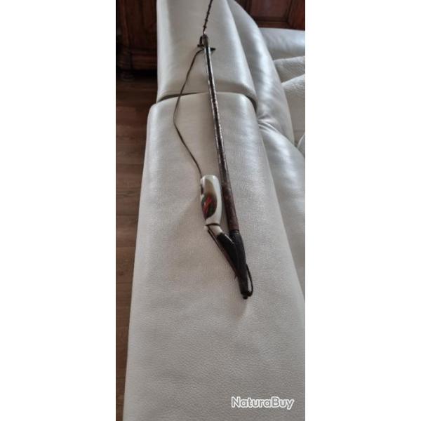 Grande pipe de rserviste 90 cm..2 fourneaux porcelaine