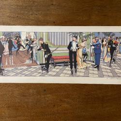 2  lithographies de Henri GERVESE  Marine Nationale