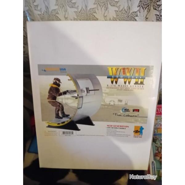 Figurine de mitrailleur lat�ral d'un B17G USAAF 1943/45