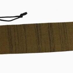 Chaussette de protection arme de poing marron