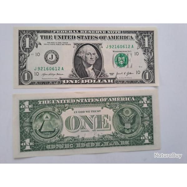 ONE DOLLAR THE UNITED STATES off american  PRESIDENT GEORGE  WASHINGTON