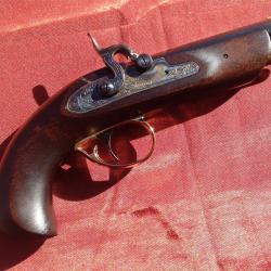 Pistolet &agrave; percussion "Dikar" en cal45.
