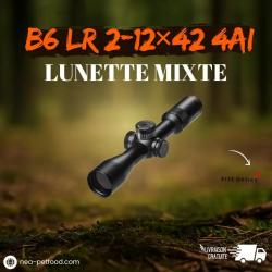 B6 LR 2-12x42 ret.4A-I Lumineux lunette de tir KITE OPTICS