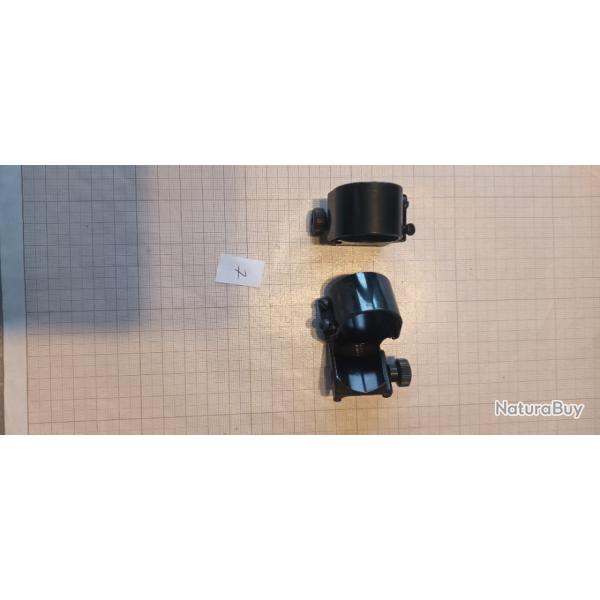 Montage n'7 - Colliers Weaver D�tachable USA diam�tre 1 pouce/rail 21mm