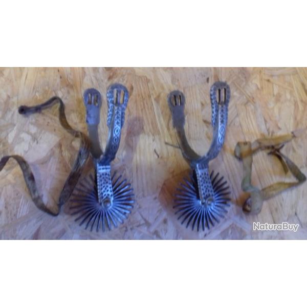 paire d perons chiliens complet