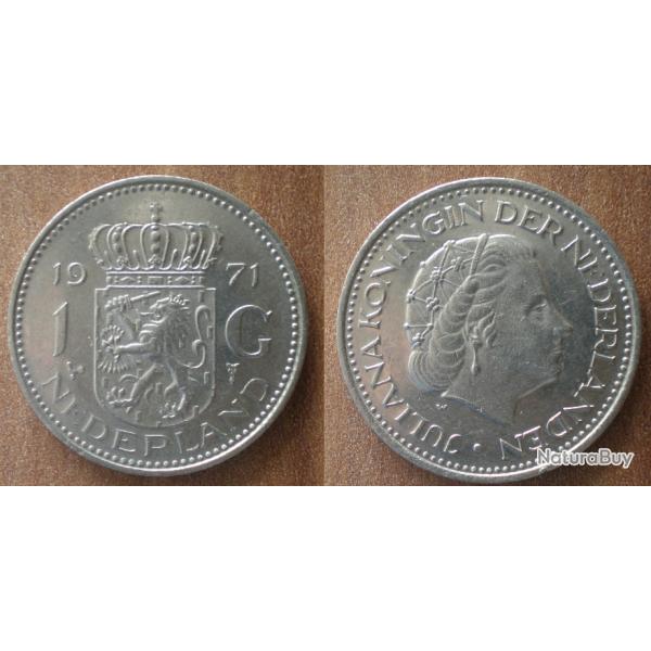 Pays Bas 1 Gulden 1971 Netherlands Cents Guldens Nederland Hollande Piece