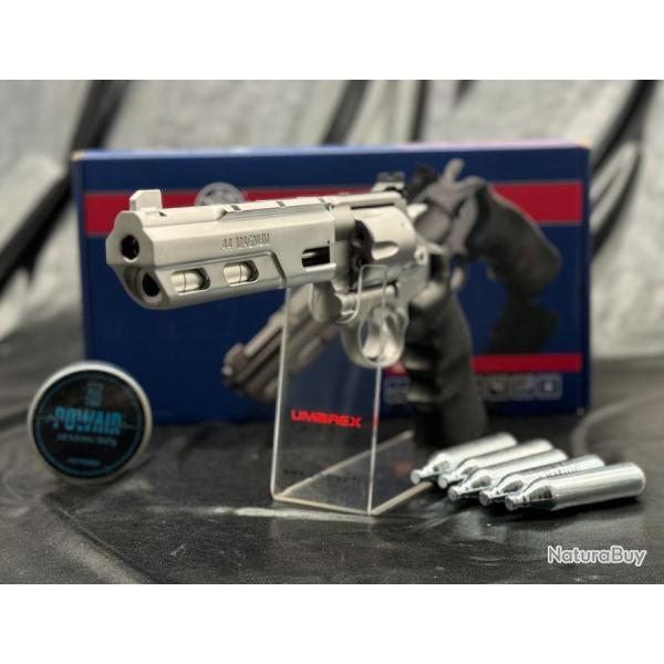 Pack Pr�t a Tirer REVOLVERS SMITH&WESSON 629 COMPETITOR 6'' CO2 CAL 4.5MM 3,0 J