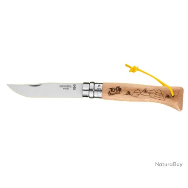 COUTEAU OPINEL N�8 TOUR DE FRANCE GRAVURE 2021/6 - (017574)