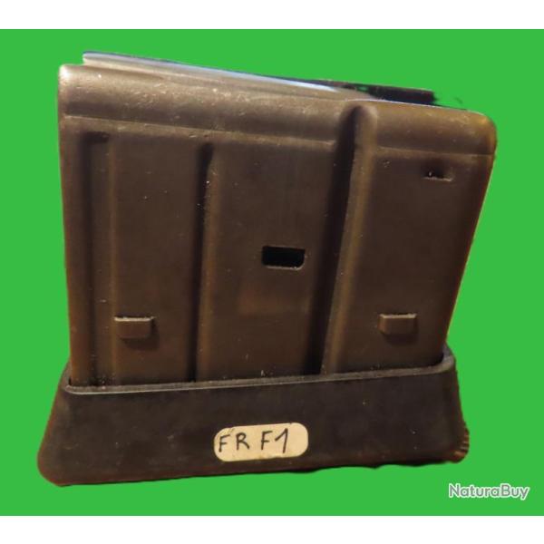 Chargeur GIAT r�glementaire Fran�ais FRF1 avec son talon en caoutchouc