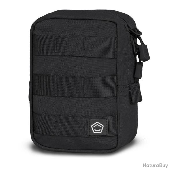 Pochette utilitaire 17 x 12 cm Pentagon Keros 100 % nylon - Noir