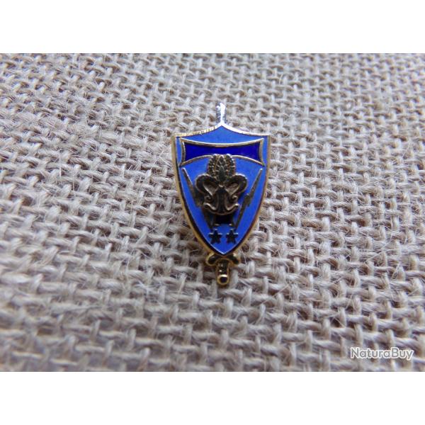 bel insigne militaire de boutonnire transmissions
