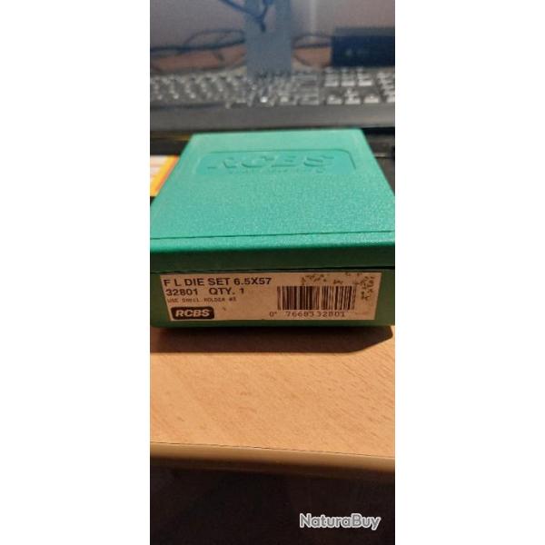 Jeu d'outils RCBS 6,5 x 57
