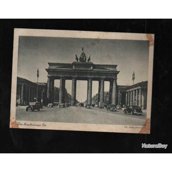 berlin porte de brandebourg correspondance militaire aux arm�es 1946