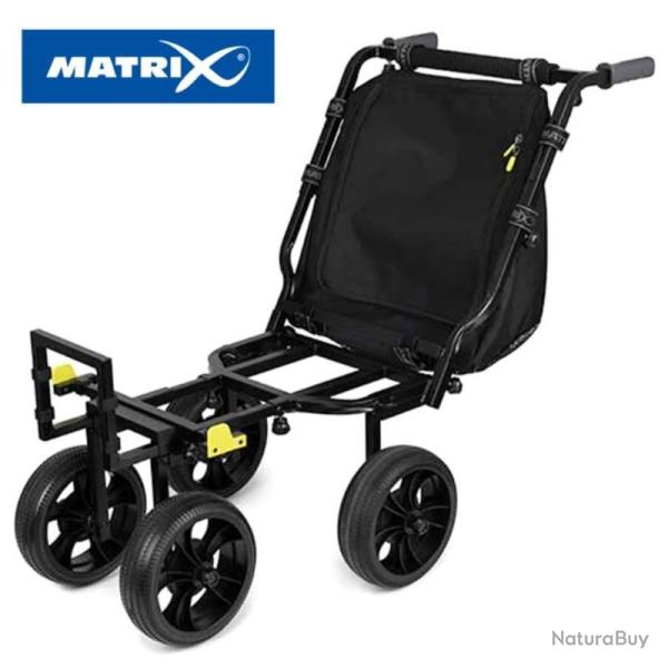 Chariot de p�che Matrix Compact 4 Wheel Transporter