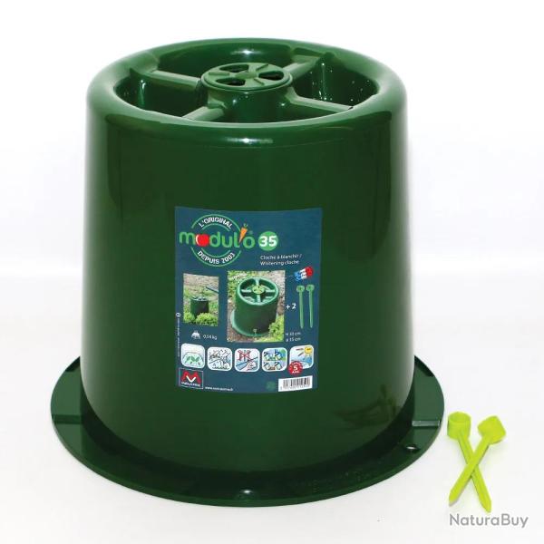 Cloche � blanchir + 2 piquets offerts Modul'O