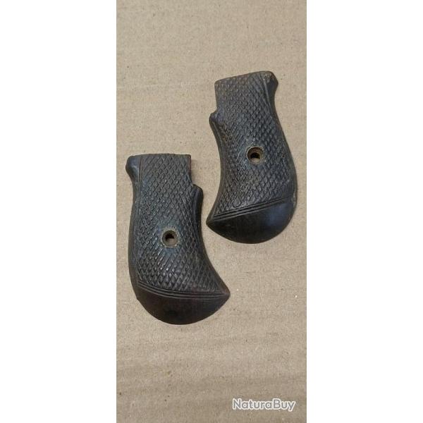 plaquettes pour revolver type bulldog velodog lefaucheux... (X10)