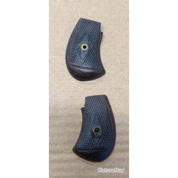 plaquettes poign�e pour revolver type bulldog velodog lefaucheux... (X20)