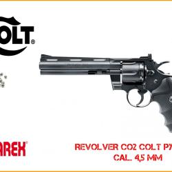 Revolver &agrave; plombs Umarex Colt Python 6", diabolo, bb's