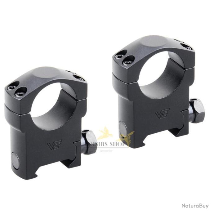 Paire De Colliers De Montage Extra Haut Visionking – Pour Rail 11mm Et Tube 25,4/30mm