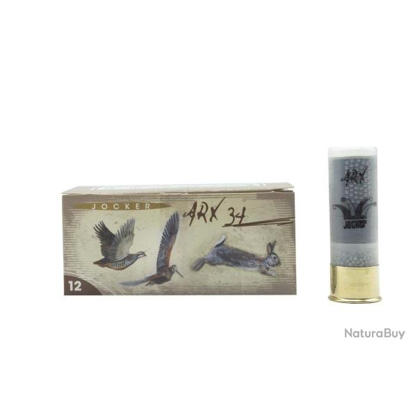 BOITE DE 10 CARTOUCHES JOCKER ARX 34G CAL.12 70 PLOMB
