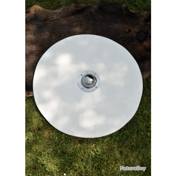 Ebauche de Bouclier viking en bois avec toile prepeinte