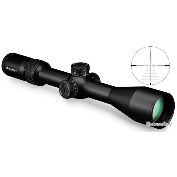 LUNETTE DE TIR VORTEX DIAMONDBACK TACTICAL 6-24X50 FFP RET.EBR-2C MRAD