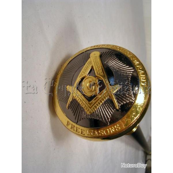 Canne �p�e Franc-Ma�onnerie/VIRTUS JUNXIT MORS NON SEPARABIT