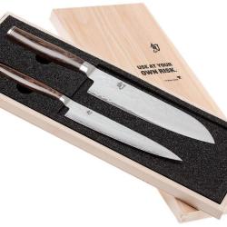 Kai Shun Premier Tim M&auml;lzer TDMS-230 - Coffret en bois avec couteaux TDM-1701 & TDM-1702