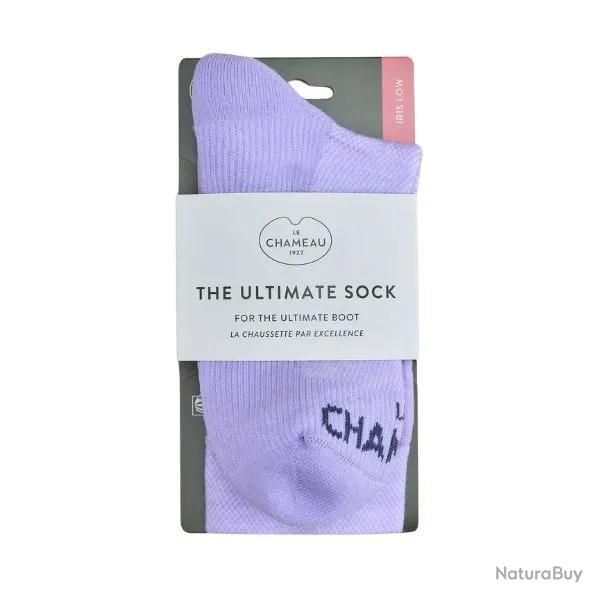 Chaussettes Iris Low Le Chameau Lilas - M