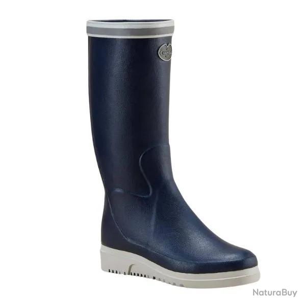 Bottes Marine Evo Femme Le Chameau Doubl�es Ponti