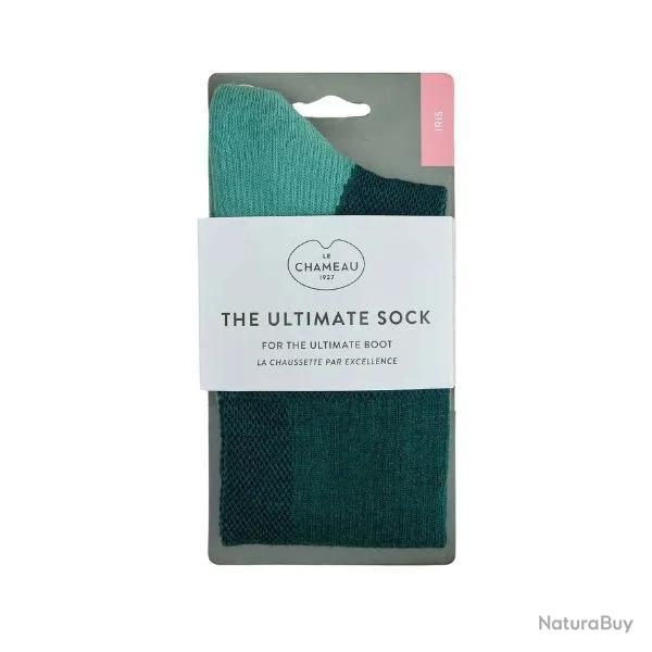 Chaussettes Iris Le Chameau Vert Fonc� - S