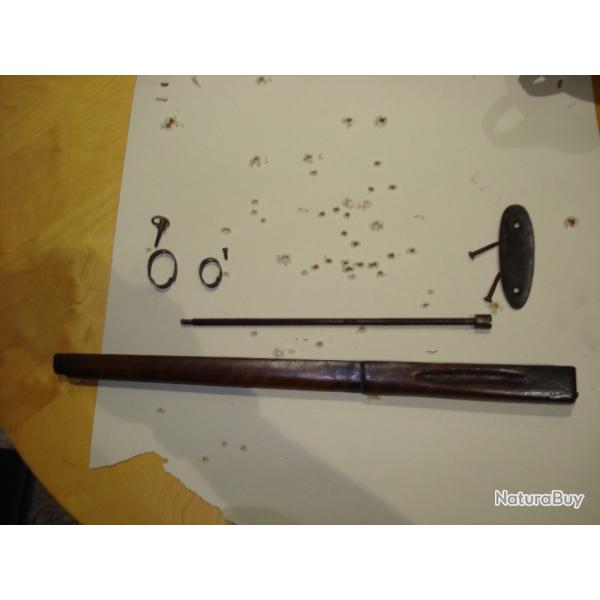 Devant bois de carabine 6mm Flobert  modle 1921 " La Franaise" Assez bon tat.