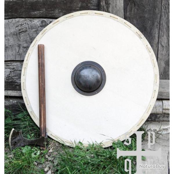 Bouclier vikink  bois et toile / reproduction