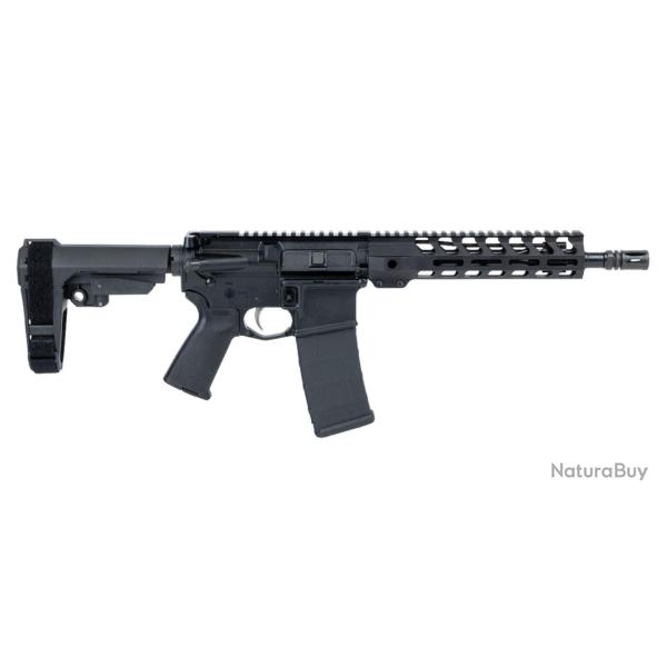 Carabine PSA AR-15 Pistol 5.56 10.5" Carbine 1/7 Nitride LTWT M-Lok MOE EPT SBA3 Pistol