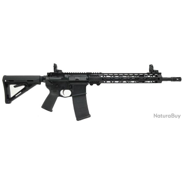 Carabine PSA 16" Mid-Length 5.56 NATO 1/7 Nitride 13.5" Lightweight M-Lok MOE EPT Rifle w/MBUS Sight