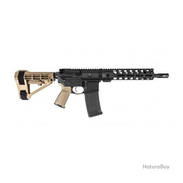 Carabine PSA AR-15 Pistol 5.56 10.5" Carbine 1/7 Phos. 9" LTWT M-Lok MOE+ EPT SBA4, FDE