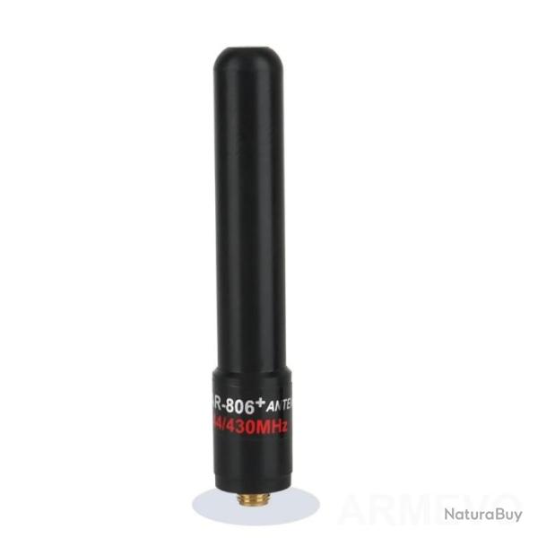 Antenne courte (8cm) ABBREE AR-806+ pour talkies-walkies Baofeng